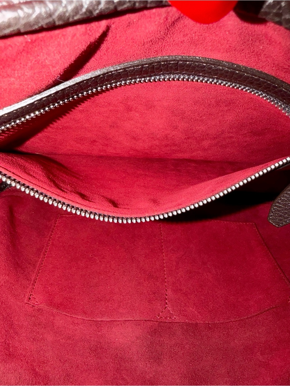 BALLY Italy Dark Brown Leather Crossbody Messenger Bag - Picture 8 of 13